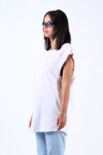 Sleeveless Tee White - Image 5