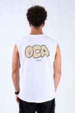 Sleeveless Tee White