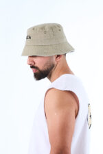 Bucket Hat Xhaki Stonewahed - Image 4
