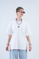 Oversized T shirt Green Logo - Image 4