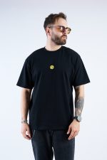 Oversized T Shirt Yellow Logo - Image 4