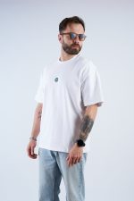 Oversized T shirt Green Logo - Image 2