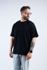 Oversized T shirt Black Logo - Image 2