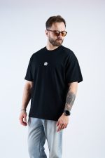 Oversized T shirt White logo - Image 5