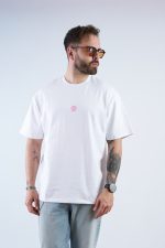 Oversized T shirt Pink Logo - Image 4