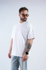 Oversized T shirt Pink Logo - Image 5
