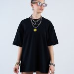 Oversized T Shirt Yellow Logo