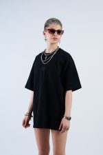 Oversized T shirt Black Logo - Image 5